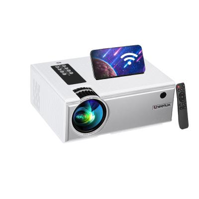 China Store Hot Sale Built-in Facebook Speakers Screen Video Multi Interaction Mini Phone Projector Support 1080p Video Led Beamer for sale