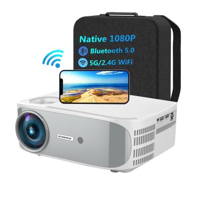 China Newest internet wifi projector 1080p projector factory price video ready home theater wireless multimedia 4 4000 lumens cinema video projector for sale