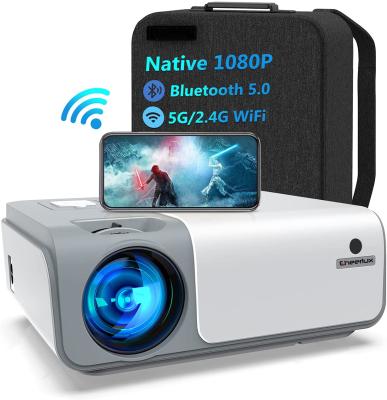 China 2021 Hot Sale 3D Wireless Projector Wifi Android 3800 Lumens 1920*1080p LED Smart Home Proyector Ready for sale