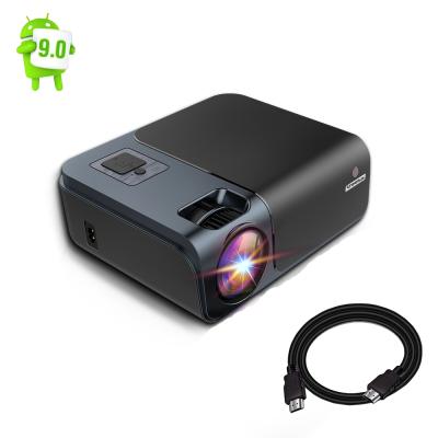 China 2021 Cheerlux Newest 1080P Smartphone Wifi LED Projector Android Wifi Ready Home Video Projector for sale