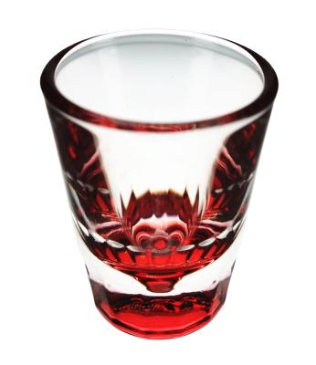 China Custom Sustainable 1902SS11 Round Logo Shot Glass for sale