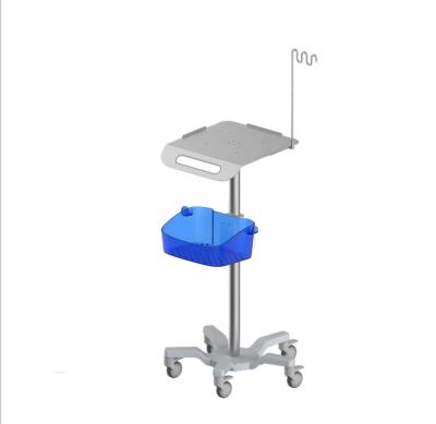 China Traditional Trolley Rolling Patient Support Trolley Medical Ultrasound Machine Trolley for sale