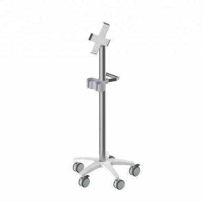 China Pad Trolley / Hospital Trolley Ultrasound With Probe Holder for sale