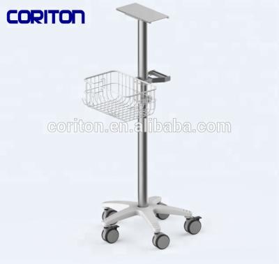 China Hospital Trolley 2018 New Version Price Patient Monitor Trolley Roll Rack Good For Dixtal Medical for sale