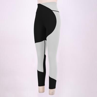 China Wholesale antibacterial women's leggings yoga sports running pants two color pungent crack! crack! butt gaiters for sale