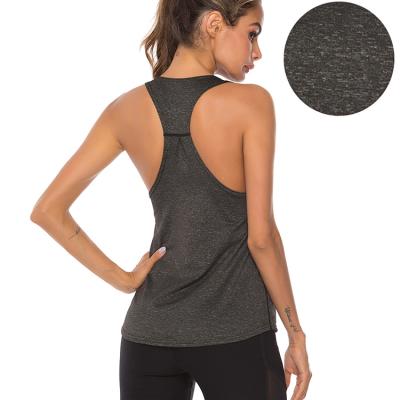 China Cool Tank Tops Casual Sleeveless Mesh Base Loose Fit Muscle Fitness Breathable Women Stretch Tank Tops for sale