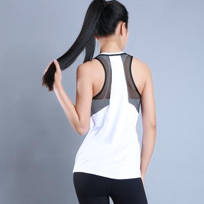 China Workout Antibacterial Tank Tops For Women Sports Yoga Tops Running Racerback Tank Top for sale