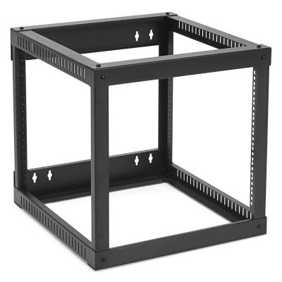 China SPCC Cold Rolled Steel Side Load 9U Wall Mount Network Rack for sale