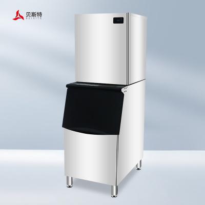 China Big Outlet Ice Maker Machine Commercial High Capacity Commercial Cube Automatic Ice Maker Machine Commercial for sale