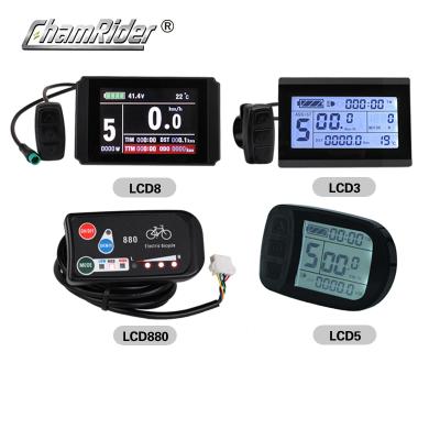 China ChamRider 24V36V48V72V/ Electric Vehicle Instrument LCD Display for sale