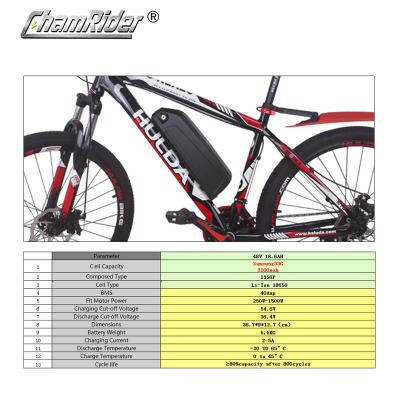 China Electric bike 48V 18.6H lithium ion battery for ebike Bafang electric bicycle and scooter18650 cell eBike battery pack electric 48V for sale