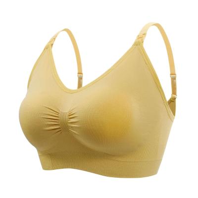 China New Design Antibacterial Women's Bra Sports Underwear Sostenes Nursing Ball Padded Bras For Women Wireless Underwear for sale