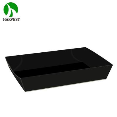 China Eco Friendly 750Ml Disposable Goods Wrapping Paper Packaging Tray Food Container for sale