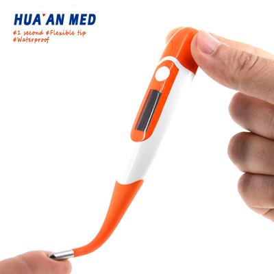 China MOUTH Huaan Med Medical Equipment 10S Reading Flexible Digital Tip Thermometer for sale