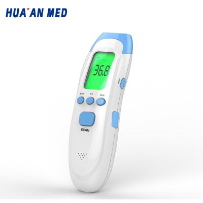 China MED FT-100D Forehead HUA'AN Non-contact Infrared Kids Thermometers Digital Forehead Fever Detector for sale