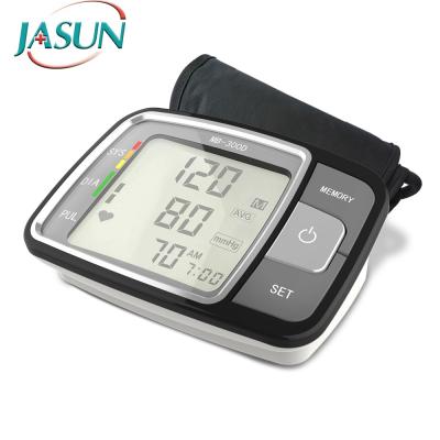 China Automatic Measurement Backlight Voice Telling Automatic Electronic Arm Sphygmomanometer Digital Blood Pressure Monitor for sale