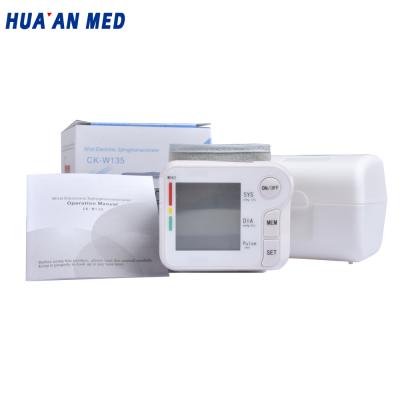 China Medical Examination Sphygmomanometer Oscillometric Digital Boiling Point Instrument Wrist Blood Pressure Monitor for sale