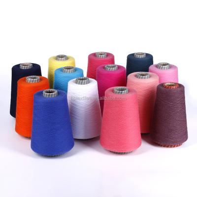 China Sustainable Hot Sale Recycled Cotton Rayon Blended Fabric Knitting Yarn for sale