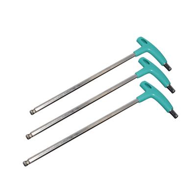 China Carbon Steel Allen Hex Key T-Handle Hex Key DIY Tool Inner Wrench for sale