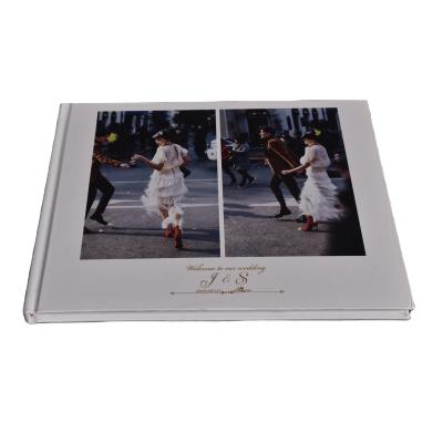 China Factory Custom Style High Quality Hard Cover Cardboard Cardboard Wedding Photo Album For Lovers for sale