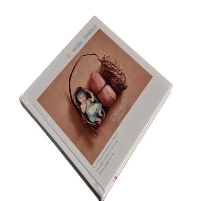 China Hot Stamping Concave Off White Can Customize High Quality Children's Baby Photo Album Size for sale