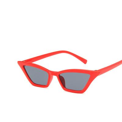 China Hot New Fashion Sunglasses Trend Square Cat Eye Glasses Square Cat Eye Kids Cute Kids Sun Glasses Sunglasses for sale