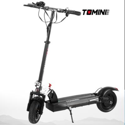 China Tomini 10inch Unisex Motor Fast Electric Scooter Two Big Wheel With Seat E Scooter All Terrain For Adults for sale