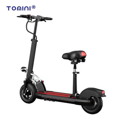 China Tomini fashionable 10 inch wholesale adult electric scooter folding e city scooter for sale