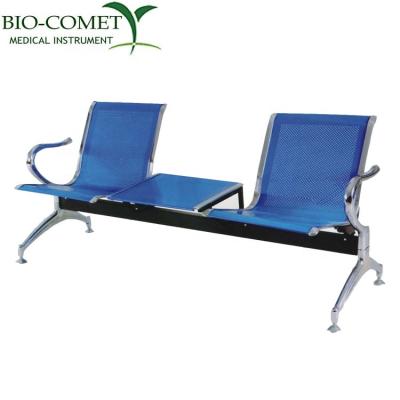 China Blue Hospital Hospital Furniture Clinic Equipment Metal Infusion Chairs BC0918-72 for sale