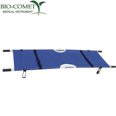 China Medical Portable Hospital Furniture Pipple Two Folds Used Ambulance Rear Stretcher BC0918-28 for sale