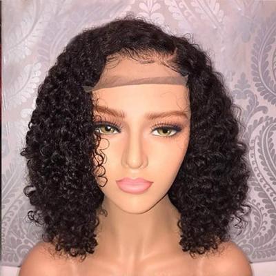 China Hot Selling Natural Pre Plucked Brazilian Bob Hair Wig Straight Short Hair Front Wig Short Pixie Cut Lace Wig 2022 Body Wave 13x4T for sale