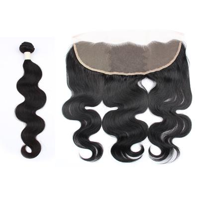 China Curly Curly Water Wave Bundles Set Hair Extensions Brazilian Hair Bundles Closure And Straight Hair Frontal Bundle With Closure for sale