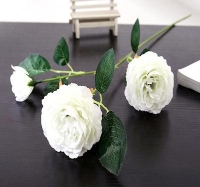 China White Simulated Colorful Artificial Flower Peony Flower Decorations Various Sell Rose Artificial Peony Wholesale Natural for sale