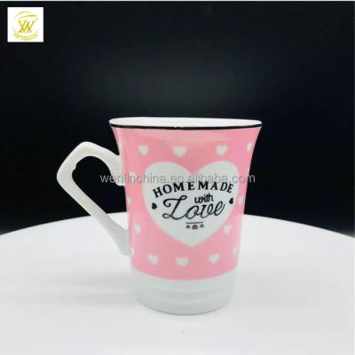 China Sustainable luxury small style 100ml 160ml mug jarra love designs coffee and tea for beverage items for sale