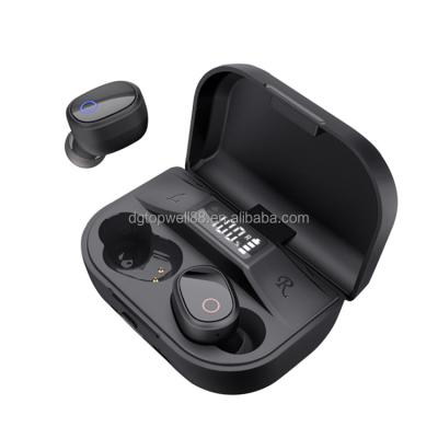 China F9 TWS In-ear LED display waterproof earbuds wireless auriculares audifonos with 2000mAh power headset for sale