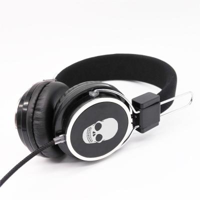 China Custom Headband Silver Plating Cheap Colorful Stereo Foldable Earphone With Mic for sale