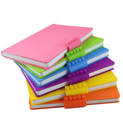 China Custom Silicone A5 Simple School Business Notebook Waterproof Simple Diary Dairy Notebook for sale