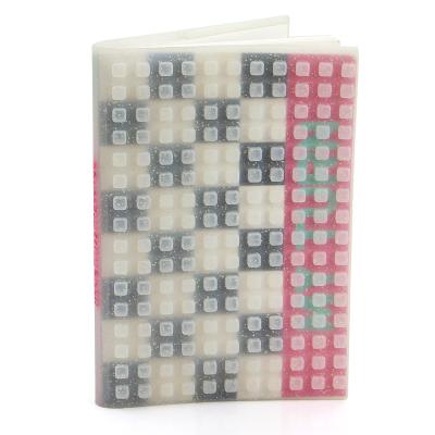 China Customized Eco-friendly School Silicone Waterproof Cover Blocks A5 Size Diary Notebook for sale