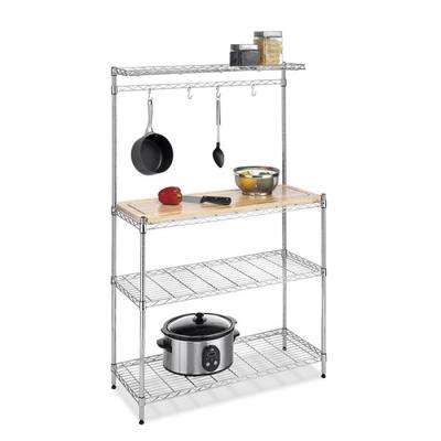 China NSF and ISO Cert Viable Restaurant Kitchen Stainless Steel Systems Storage Shelving Rack for sale