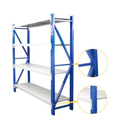 China Warehouse Steel Factory Rack Assembled Warehouse Storage Pallet Racks for sale