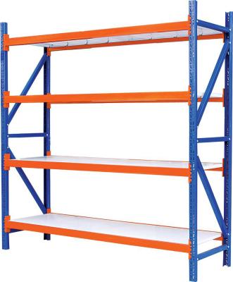 China Factory Steel Warehouse Rack Assembled Warehouse Storage Pallet Racks New Storage Racks for sale