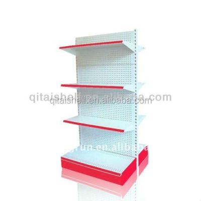 China Jangsu Suzhou Double Sided Grocery Store Advertising Display Supermarket Shelf for sale