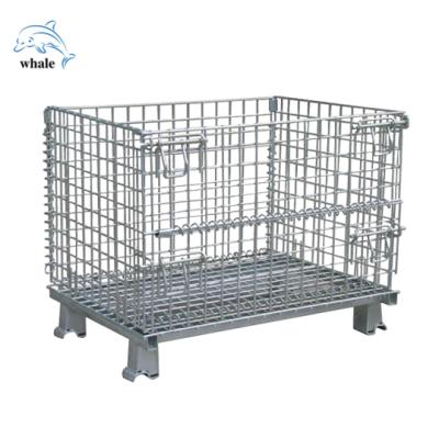 China High Quality Wire Mesh Cages Corrosion Protection WHALE Wire Container for sale