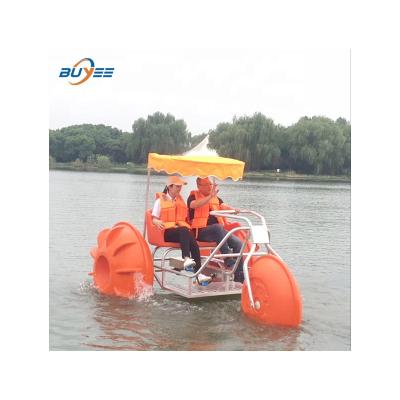 China Factory Supply Three Big Wheel Water Tricycle Rotomoulding Sea Bike Water Tricycle Outdoor Bike for sale