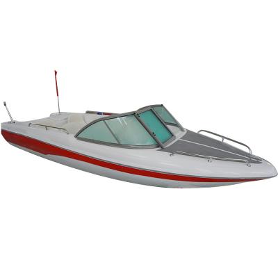 China Nice Good Quality Luxury CE Drifting Boats Commercial Fiberglass Speed ​​Boat Fishing Self Draining Function Lakes and Rivers for sale