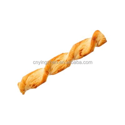 China Snack Factory Twisted Garlic Cheese Breadsticks / Cheese Twisted Bread Machine for sale