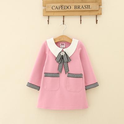 China New Indian Summer St. Maarten Indian Summer Long Sleeve Baby Casual Dresses Fancy Girls Dresses Hot Cheap Kid Clothing for sale