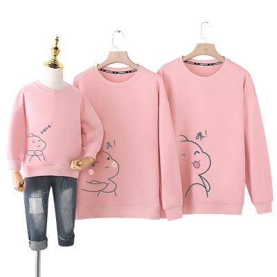 China Spring Autumn Breathable Sweatshirt Family Long Sleeve Matching for sale