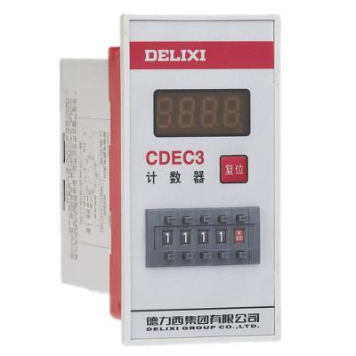 China Wholesale Customized Good Quality Delixi Brand Cdec3 Electric Series Miniature Counter for sale