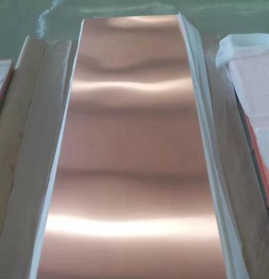 China C11000 C10200 C17200 Decorative Copper Plate Copper Sheet Factory Price for sale